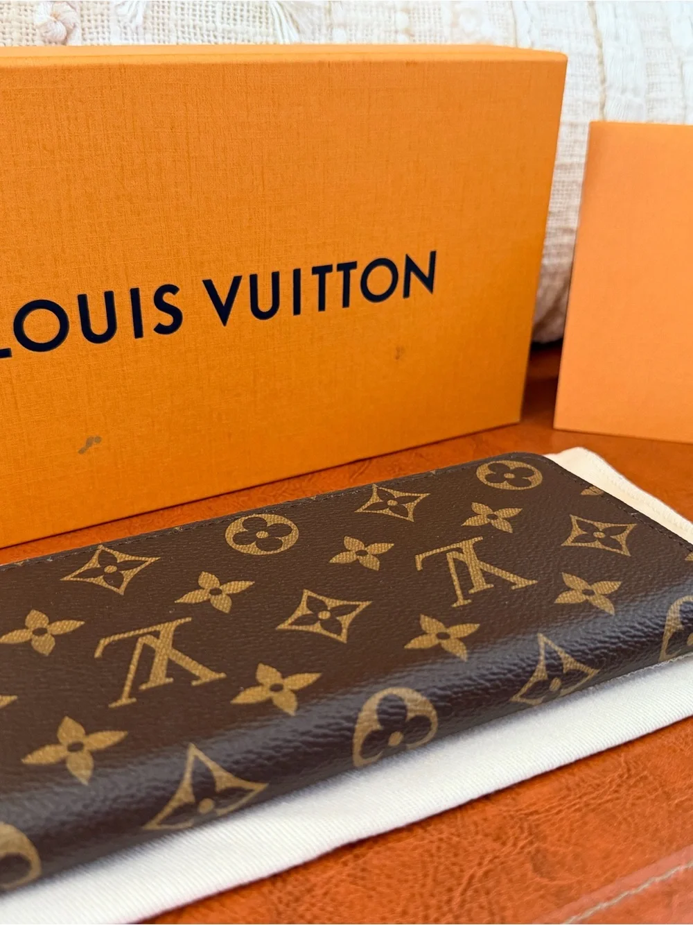 Louis Vuitton Monogram Clemence Zippy Wallet
